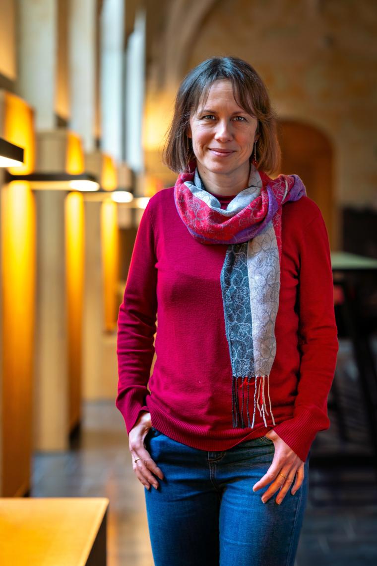 Portret van medewerker Annelies