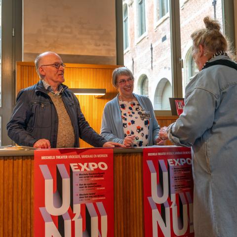 Onthaal bij opening expo U, nu!